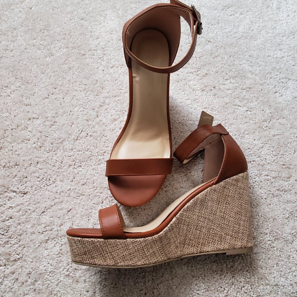 Wild Diva wedge sandals
